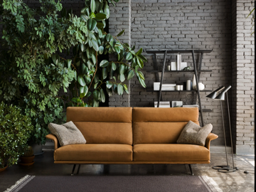 NILSON - 3 seater fabric sofa with removable cover with headrest by Verzelloni - view 3