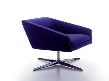 SILLÓN - Fabric easy chair with removable cover by Verzelloni - view 2
