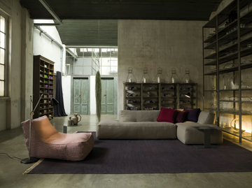 NOE - Fabric armchair with removable cover by Verzelloni - view 3