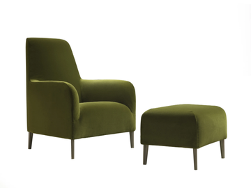 DIVANITAS - Fabric armchair with removable cover high-back by Verzelloni - view 3