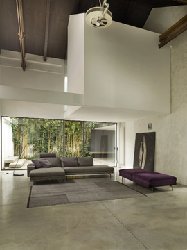 IRVING - Sectional fabric sofa with removable cover by Verzelloni - view 3
