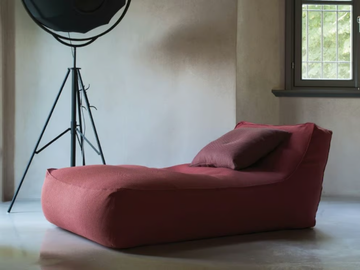 ZOE - Fabric chaise longue by Verzelloni - view 3