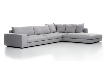 HOLDEN - Sectional fabric sofa with removable cover by Verzelloni - view 3