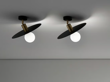 33GIRI - LED adjustable steel ceiling lamp by Vesoi - view 2