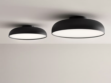 BUDINO - LED steel ceiling lamp by Vesoi - view 2