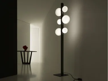 ICS - LED aluminium floor lamp by Vesoi - view 2