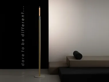 FUSE - LED steel floor lamp by Vesoi - view 2