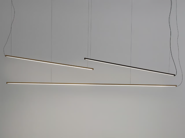 MINI.MAH - LED brass pendant lamp by Vesoi - view 2