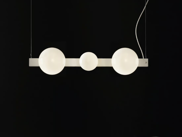 ICS - LED aluminium pendant lamp by Vesoi - view 2