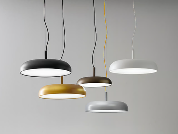 BUDINO - LED steel pendant lamp by Vesoi - view 2