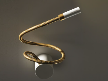 PUNTINA - LED metal reading lamp by Vesoi - view 2