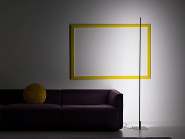 RIGA - LED aluminium floor lamp by Vesoi - view 2