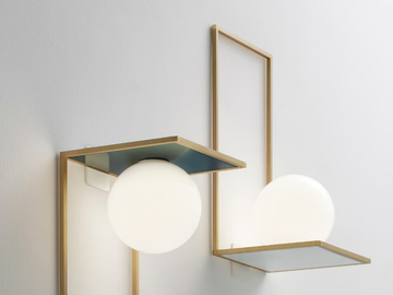 SOTTOMULTIPLO - LED dimmable steel wall lamp by Vesoi - view 3