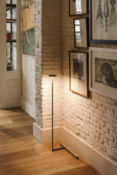 FLAT 5955 - LED metal floor lamp by Vibia - view 3