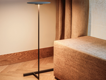 FLAT 5957 - LED metal floor lamp by Vibia - view 2