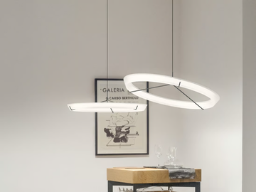 HALO JEWEL 2350 2351 - LED steel pendant lamp by Vibia - view 2