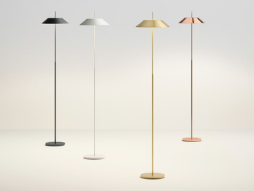 MAYFAIR - LED floor lamp with dimmer by Vibia - view 2