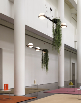 PALMA - LED blown glass pendant lamp by Vibia - view 3