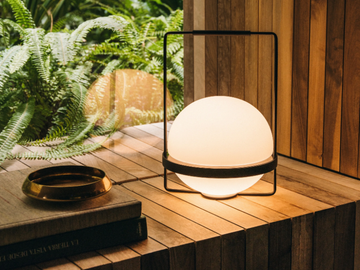 PALMA - LED blown glass table lamp by Vibia - view 2