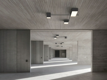 STRUCTURAL - LED aluminium ceiling lamp by Vibia - view 2