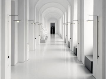TEMPO 5762 / 5763 - LED steel wall lamp with fixed arm by Vibia - view 3