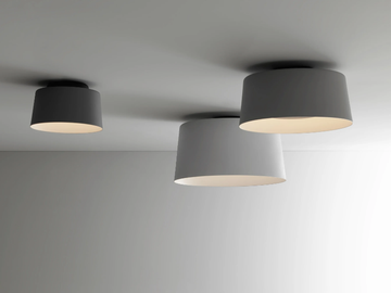 TUBE - LED aluminium ceiling lamp by Vibia - view 2