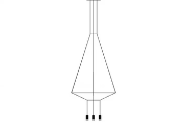 WIREFLOW 0305 / 0405 - LED aluminium pendant lamp by Vibia - view 2
