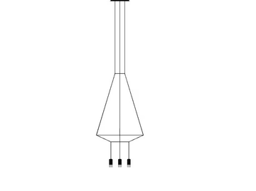 WIREFLOW 0306 / 0406 - LED aluminium pendant lamp by Vibia - view 2