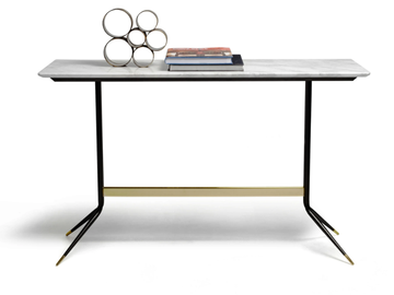 1500 SWING - Contemporary style rectangular marble console table by Vibieffe - view 2