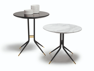 1500 SWING - Round high side table by Vibieffe - view 2