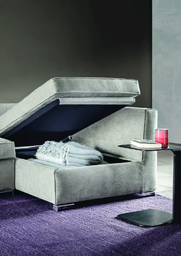 2800 BEL AIR - Fabric or leather sofa bed by Vibieffe - view 3