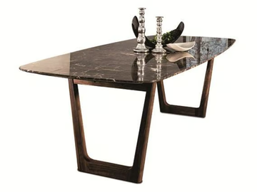 430 OPERA - Marble dining table by Vibieffe - view 2