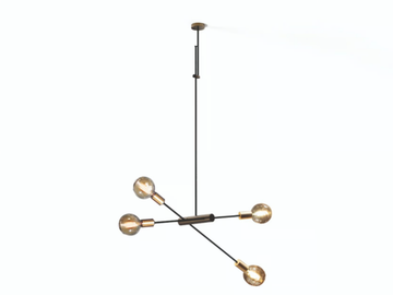 7000 ITINERARI - Brass pendant lamp by Vibieffe - view 2