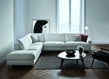 920 ZONE COMFORT - Sectional fabric or leather sofa by Vibieffe - view 3