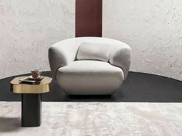 360 CONFIDENT - Armchair with armrests by Vibieffe - view 3