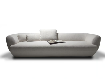 360 CONFIDENT - Fabric or leather sofa by Vibieffe - view 2