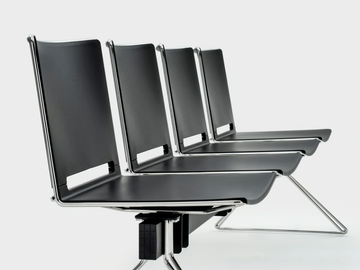 DAISY - Freestanding plastic beam seating by Viganò - view 3