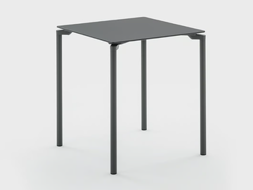 FELIX - Stackable metal contract table by Viganò - view 2