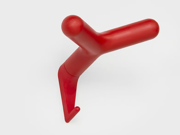 STILO - Wall-mounted plastic office coat rack by Viganò - view 2