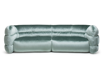 BOMBER - Velvet sofa by Visionnaire - view 2