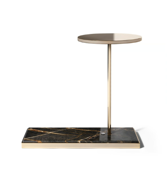 BARNABY - Cordless marble and metal table lamp by Visionnaire - view 3