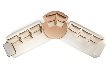 ILARIO - Corner modular leather sofa by Visionnaire - view 3