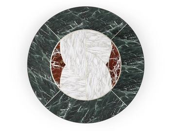 JASON - Round marble living room table by Visionnaire - view 3