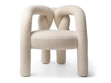 SHIBARI - Fabric easy chair with armrests by Visionnaire - view 2