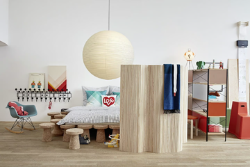 AKARI 120A - Japanese paper pendant lamp by Vitra - view 3