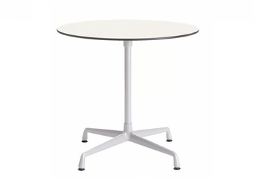 CONTRACT TABLE ROUND - Round melamine table with 4-star base by Vitra - view 2
