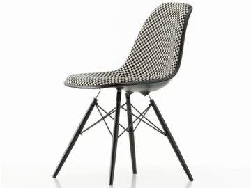 DSW - Upholstered fabric chair by Vitra - view 3