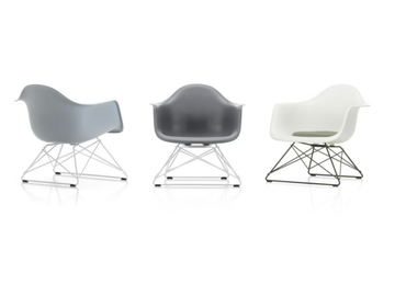 LAR - Polypropylene easy chair with armrests by Vitra - view 3