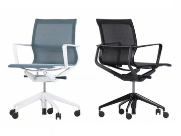 PHYSI - Swivel office chair with armrests by Vitra - view 3
