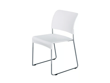 SIM - Stackable sled base polypropylene chair by Vitra - view 2